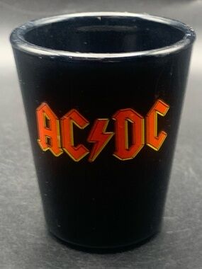 Vintage AC DC ACDC Shot Glass Shotglass 2006 Leidseplein Presse BV